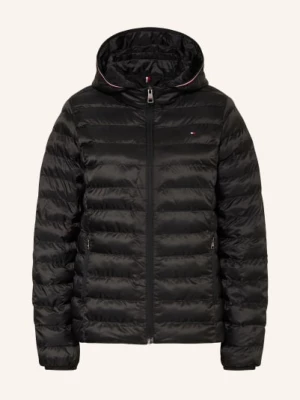 Obrázek produktu Tommy Hilfiger Prošívaná Bunda S Odnímatelnou Kapucí černá
