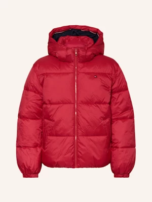 Obrázek produktu Tommy Hilfiger Prošívaná Bunda S Odnímatelnou Kapucí fuchsiová