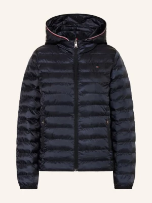 Obrázek produktu Tommy Hilfiger Prošívaná Bunda S Odnímatelnou Kapucí tmavě modrá
