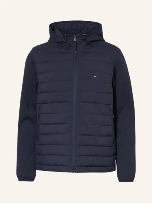 Obrázek produktu Tommy Hilfiger Prošívaná Bunda Z Kombinace Materiálů tmavě modrá