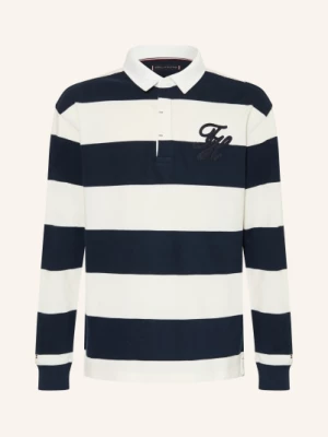 Obrázek produktu Tommy Hilfiger Rugbyové Tričko tmavě modrá / bílá