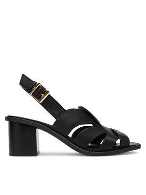 Obrázek produktu Tommy Hilfiger Sandály Cross Blocked Heel Sandal FW0FW09135 Černá