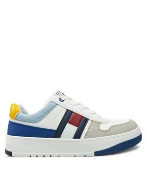 Obrázek produktu Tommy Hilfiger Sneakersy Flag Low Cut Lace-Up Sneaker T3X9-33863-1269 S Bílá