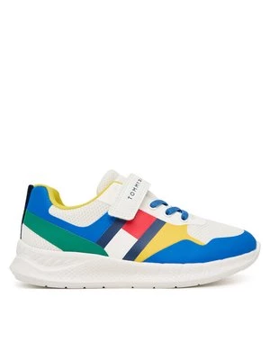 Obrázek produktu Tommy Hilfiger Sneakersy Flag Low Cut Lace-Up/Velcro T1X9-34369-1843 S Barevná