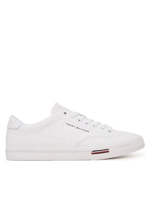 Obrázek produktu Tommy Hilfiger Sneakersy Signature Midsole Lace-Up Trainers With Leather FM0FM05814 Bílá
