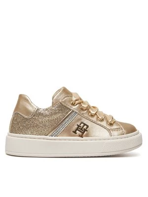 Obrázek produktu Tommy Hilfiger Sneakersy Sneaker Bassa Allacciata T1A9-33932-0829 S Zlatá