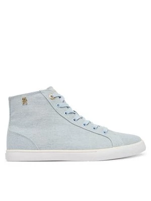 Obrázek produktu Tommy Hilfiger Sneakersy Th Chic Low Profile Mid Cut FW0FW09356 Světle modrá