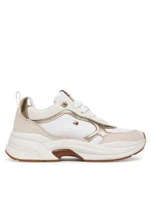 Obrázek produktu Tommy Hilfiger Sneakersy Th Chunky Runner Metallic FW0FW09204 Écru Krémová