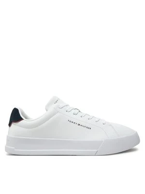 Obrázek produktu Tommy Hilfiger Sneakersy Th Court Lth Detail Ess FM0FM05367 Bílá