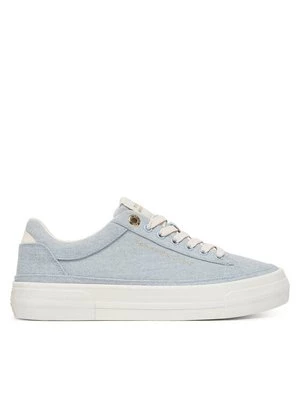 Obrázek produktu Tommy Hilfiger Sneakersy Th Foxing Platform Washed Canvas FW0FW09172 Světle modrá