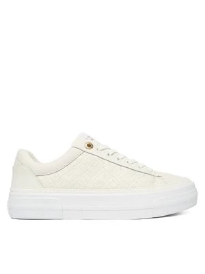 Obrázek produktu Tommy Hilfiger Sneakersy Th Platform Sneaker Quilted FW0FW09265 Écru Krémová