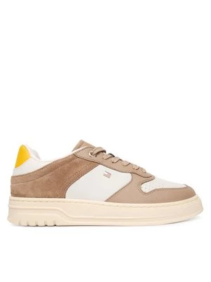 Obrázek produktu Tommy Hilfiger Sneakersy Th Sporty Cupsole Tumbled Ltr FW0FW09024 Béžová