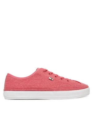 Obrázek produktu Tommy Hilfiger Sneakersy Washed Canvas Vulc Sneaker FW0FW08894 Růžová