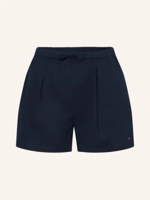 Obrázek produktu Tommy Hilfiger Šortky Z Lnu tmavě modrá