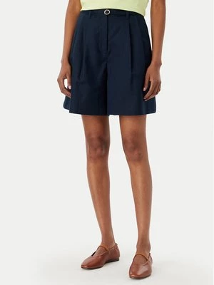 Obrázek produktu Tommy Hilfiger Šortky z materiálu WW0WW49040 Tmavomodrá Wide Leg
