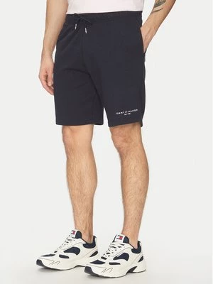 Obrázek produktu Tommy Hilfiger Sportovní kraťasy Small Logo MW0MW38698 Tmavomodrá Regular Fit