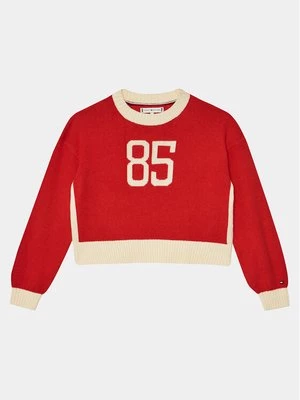 Obrázek produktu Tommy Hilfiger Svetr 85 Varsity Sweater KG0KG07770 Červená Regular Fit