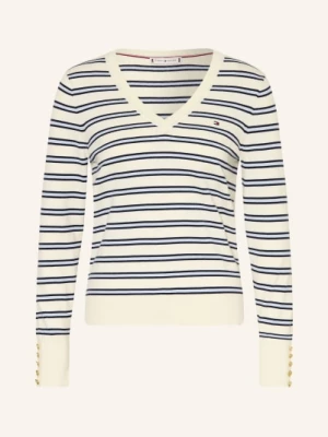 Obrázek produktu Tommy Hilfiger Svetr béžová / tmavě modrá / modrá