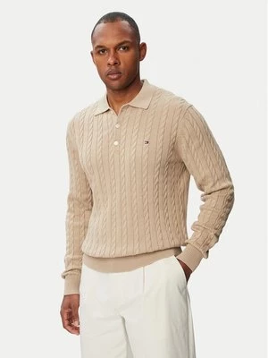 Obrázek produktu Tommy Hilfiger Svetr Classic MW0MW41955 Světle béžová Regular Fit