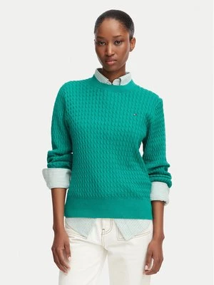 Obrázek produktu Tommy Hilfiger Svetr Fine WW0WW44993 Zelená Regular Fit