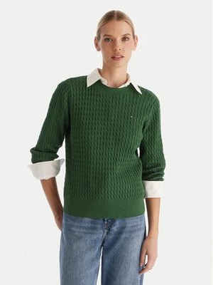 Obrázek produktu Tommy Hilfiger Svetr Fine WW0WW44993 Zelená Regular Fit