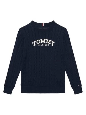 Obrázek produktu Tommy Hilfiger Svetr Graphic KB0KB10347 D Tmavomodrá Regular Fit