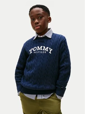 Obrázek produktu Tommy Hilfiger Svetr KG0KG08953 Tmavomodrá Regular Fit