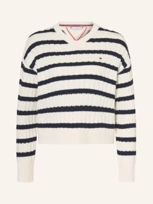 Obrázek produktu Tommy Hilfiger Svetr režná / tmavě modrá