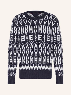 Obrázek produktu Tommy Hilfiger Svetr tmavě modrá / bílá