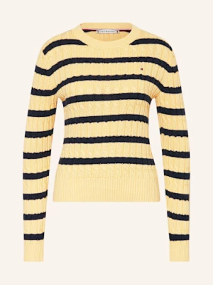 Obrázek produktu Tommy Hilfiger Svetr tmavě žlutá / tmavě modrá