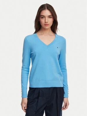 Obrázek produktu Tommy Hilfiger Svetr WW0WW40098 Modrá Regular Fit