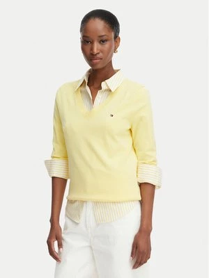 Obrázek produktu Tommy Hilfiger Svetr WW0WW40098 Světle žlutá Regular Fit
