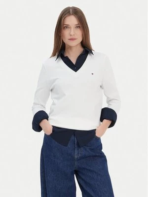 Obrázek produktu Tommy Hilfiger Svetr WW0WW42049 Bílá Regular Fit