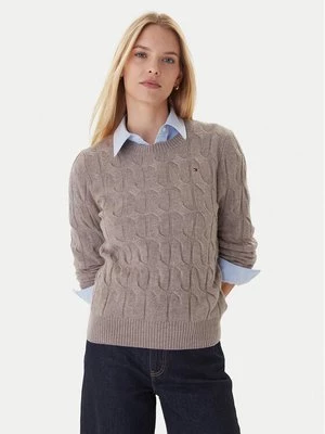Obrázek produktu Tommy Hilfiger Svetr WW0WW43586 Béžová Regular Fit