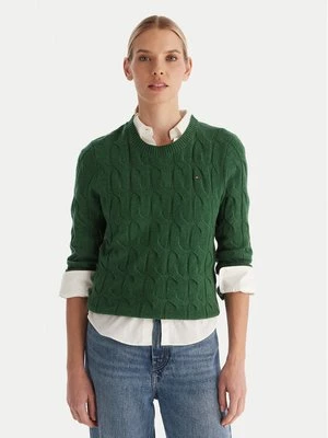 Obrázek produktu Tommy Hilfiger Svetr WW0WW43586 Zelená Regular Fit