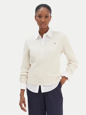 Obrázek produktu Tommy Hilfiger Svetr WW0WW44987 Béžová Regular Fit