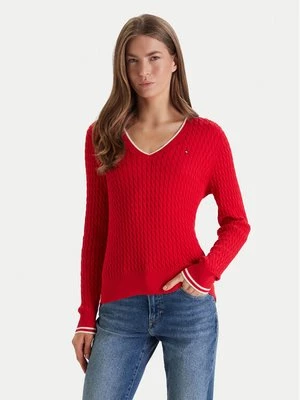 Obrázek produktu Tommy Hilfiger Svetr WW0WW44987 Červená Regular Fit