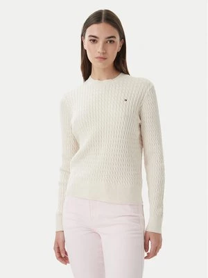 Obrázek produktu Tommy Hilfiger Svetr WW0WW44993 Écru Regular Fit Krémová