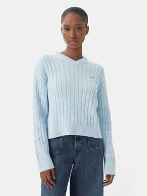 Obrázek produktu Tommy Hilfiger Svetr WW0WW48433 Světle modrá Regular Fit
