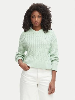 Obrázek produktu Tommy Hilfiger Svetr WW0WW48433 Světle zelená Regular Fit