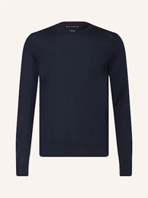 Obrázek produktu Tommy Hilfiger Svetr Z Merino Vlny tmavě modrá