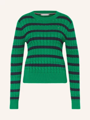 Obrázek produktu Tommy Hilfiger Svetr zelená / tmavě modrá