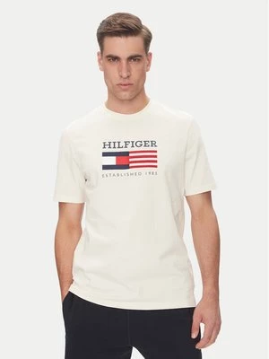 Obrázek produktu Tommy Hilfiger T-Shirt American Monotype MW0MW39843 Écru Regular Fit Krémová
