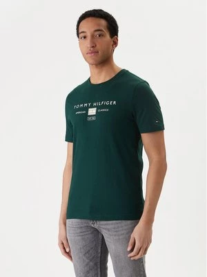 Obrázek produktu Tommy Hilfiger T-Shirt Brand Love MW0MW42365 Zelená Regular Fit