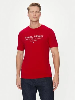 Obrázek produktu Tommy Hilfiger T-Shirt Center Stack MW0MW38621 Červená Regular Fit