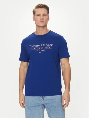 Obrázek produktu Tommy Hilfiger T-Shirt Center Stack MW0MW38621 Modrá Regular Fit