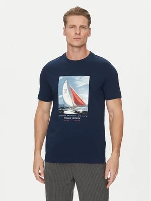 Obrázek produktu Tommy Hilfiger T-Shirt Color Photo Print MW0MW38615 Tmavomodrá Regular Fit