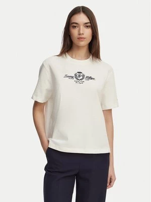 Obrázek produktu Tommy Hilfiger T-Shirt Crest WW0WW48713 Bílá Relaxed Fit