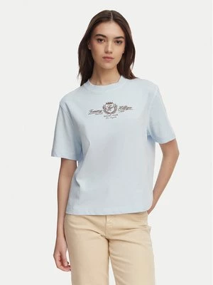 Obrázek produktu Tommy Hilfiger T-Shirt Crest WW0WW48713 Světle modrá Relaxed Fit