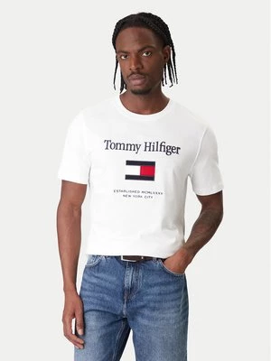 Obrázek produktu Tommy Hilfiger T-Shirt Embro Flag MW0MW42736 Bílá Regular Fit